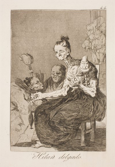 güzel dönüyorlar by Francisco de Goya