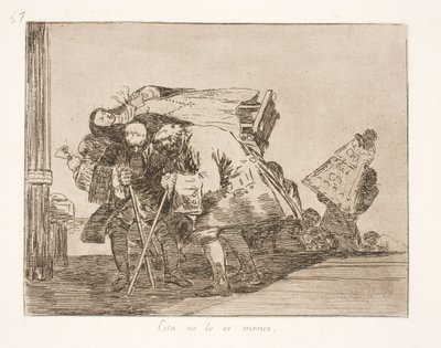 Bu daha az değil (67) by Francisco de Goya