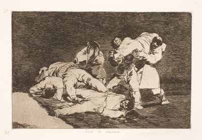 Aynı olacak (21) by Francisco de Goya