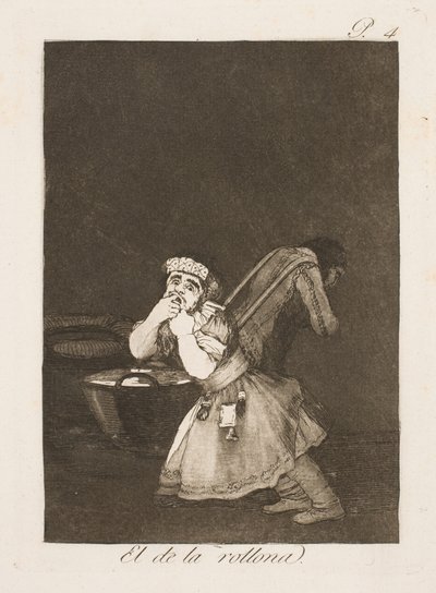 şımarık çocuk by Francisco de Goya