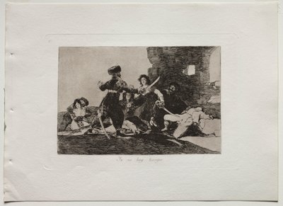 Savaşın Felaketleri: Şimdi Zaman Yok by Francisco de Goya