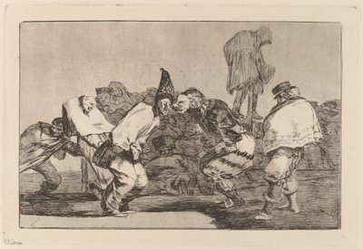 Disparate de Carnaval (Karnaval Çılgınlığı) by Francisco de Goya