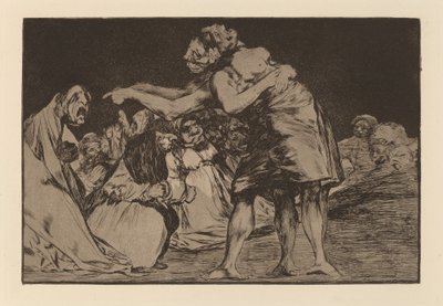 Disparate desordenado (Düzensiz Folly) by Francisco de Goya