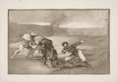Yürüyerek avlanmanın başka bir yolu by Francisco de Goya