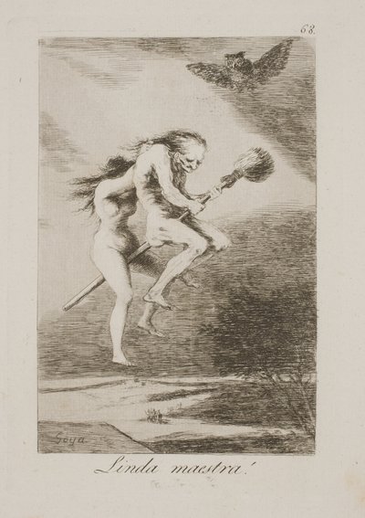 güzel bir öğretmen by Francisco de Goya