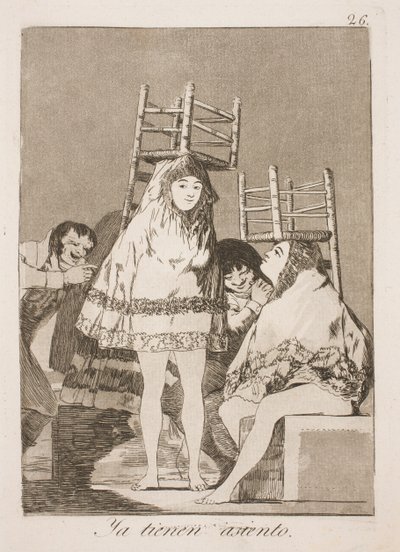 Sonunda yerinde by Francisco de Goya