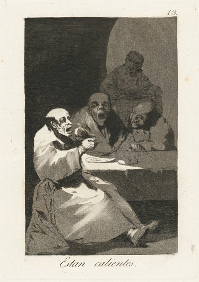 Onlar sıcak by Francisco de Goya