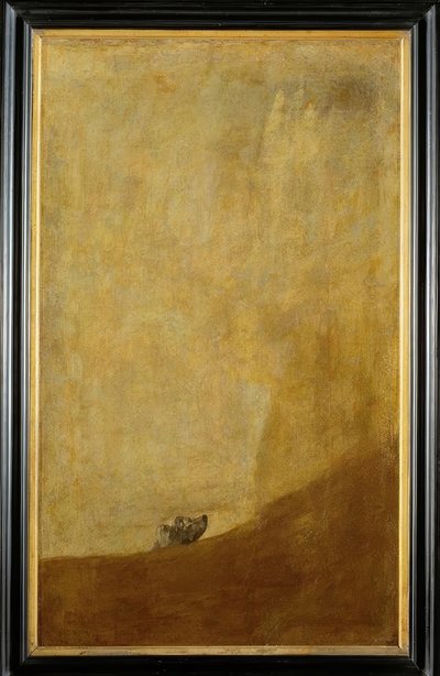 F.Goya, Hund by Francisco de Goya