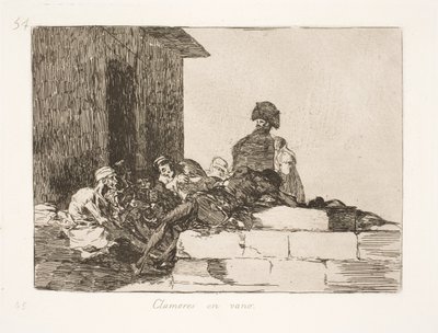 Boş Şikayet (54) by Francisco de Goya
