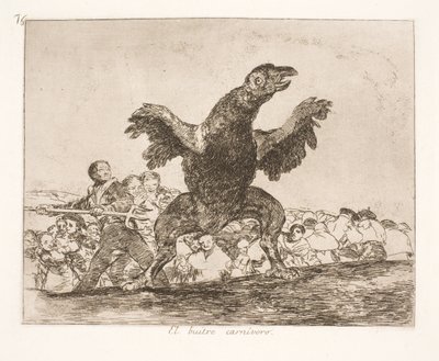 akbabalar (76) by Francisco de Goya