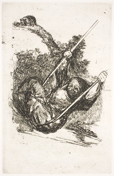 salıncakta cadı by Francisco de Goya