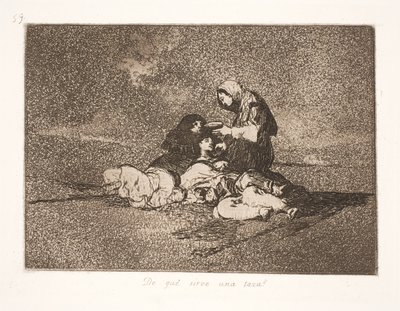 Tek bir bardak ne önerir? (59) by Francisco de Goya