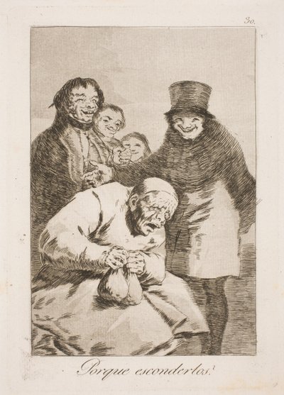 Neden kurtarsınlar? by Francisco de Goya
