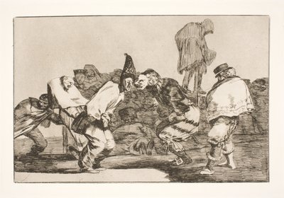 Karnavalın çılgınlığı (İyi eğlenceler karnaval, çünkü yarın küller olacak) by Francisco de Goya