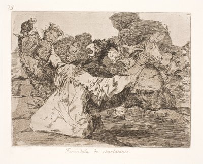 Kvaksalvernes Runddans (75) by Francisco de Goya