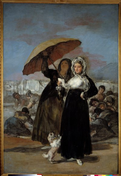 Mektup veya genç resim Francisco de Goya (1746-1828) 1814 Güneş. 1.81x1.25 m Lille, Güzel Sanatlar Müzesi by Francisco de Goya