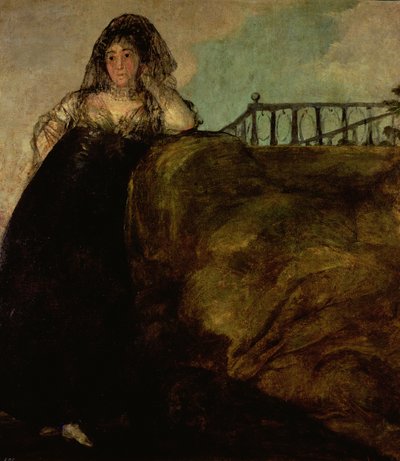 Leocadia Zorilla, Sanatçının Kahyası, 1821 dolayları by Francisco de Goya