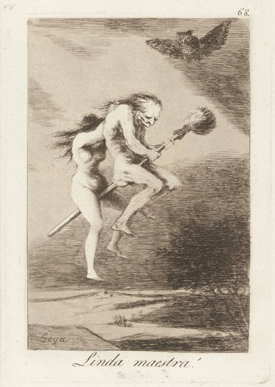Linda usta! (Güzel Öğretmen!) by Francisco de Goya