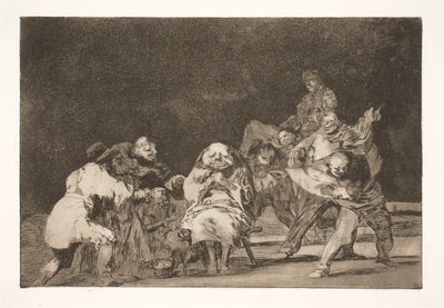 Sadakat (Seni sevmeyen geko aracılığıyla seni karalar) by Francisco de Goya