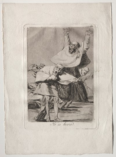 Ochenta Caprichos: Zaman, 1793-1798. by Francisco de Goya