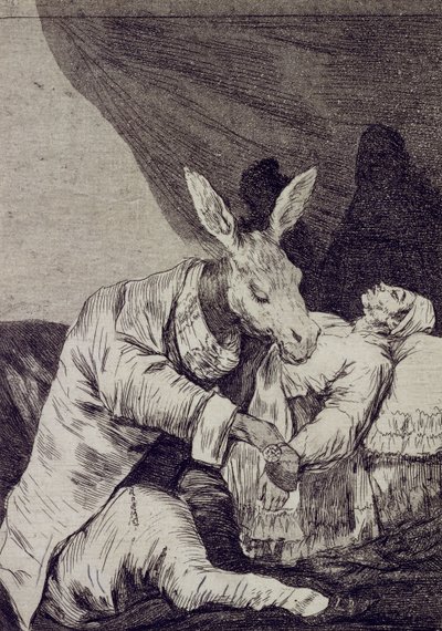40 numaralı Capricho hangi hastalıktan ölecek by Francisco de Goya