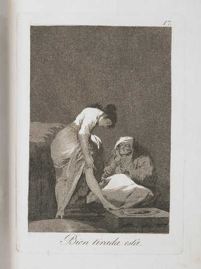 Los Caprichos'tan Plaka, 1797-1798 by Francisco de Goya