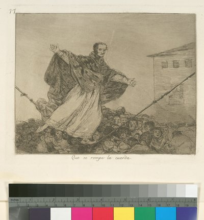 Que se rompe la cuerda (Kordon kırılabilir), Los Desastres de la Guerra