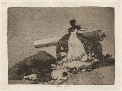 Cesaret! (Ne Cesaret!) by Francisco de Goya