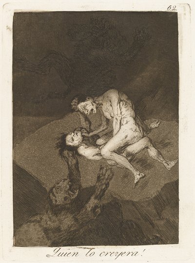Sessiz ol! (Bunu Kim Düşünürdü!) by Francisco de Goya
