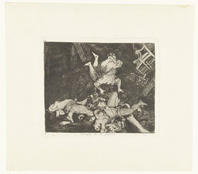 Ravages van de oorlog Savaşın yıkıntıları (nesne üzerindeki başlık) De gruwelen van de oorlog (dizi başlığı) The Disasters of War (dizi başlığı) by Francisco de Goya