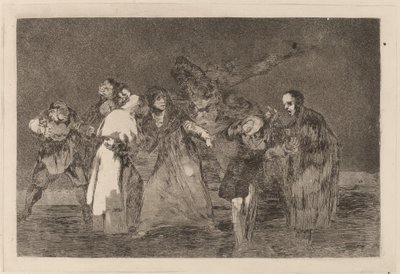 Bıçakları iyileştirir ama kötü sözleri değil (Yaralar Aceleci Sözlerden Daha Hızlı İyileşir) by Francisco de Goya