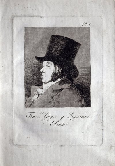 Otoportre, 1799 by Francisco de Goya