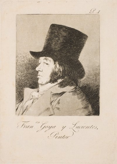 otoportre by Francisco de Goya