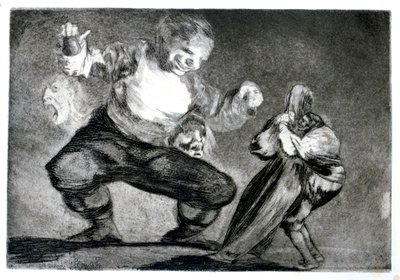 Simpleton, 1819-1823 by Francisco de Goya