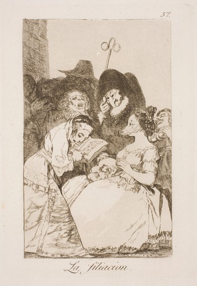 Aile ağacı by Francisco de Goya