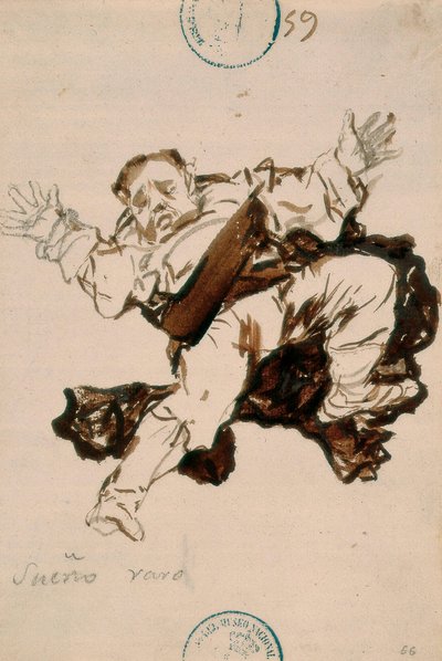 Garip rüya by Francisco de Goya