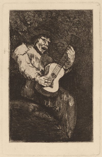 Kör Şarkıcı by Francisco de Goya