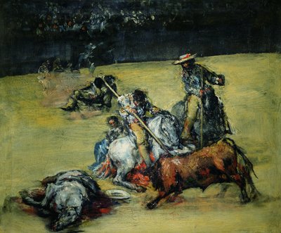 Boğa Güreşi, c.1825 by Francisco de Goya
