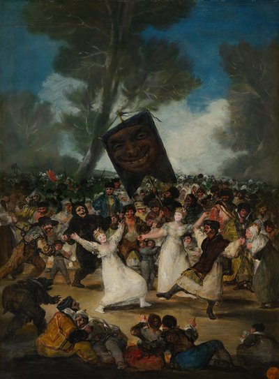 Sardalyanın Mezarı. by Francisco de Goya