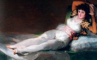 Giyinik Maya, c1800 by Francisco de Goya