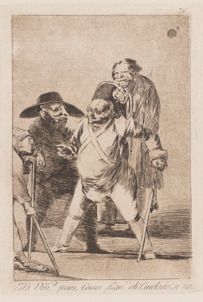 Komuta Alışkanlığı, 18. yüzyılın sonları ve 19. yüzyılın başlarında yüzyıl (baskı) by Francisco de Goya