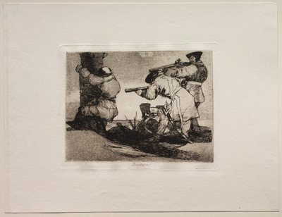 Savaşın Korkuları: Barbarlar! by Francisco de Goya