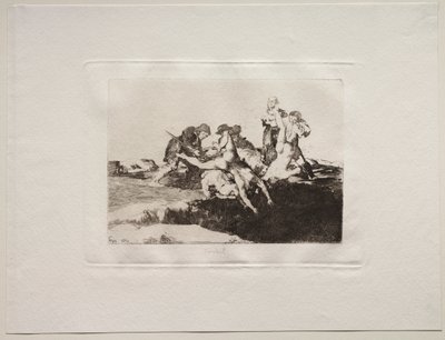 Savaşın Korkuları: Hayırseverlik by Francisco de Goya
