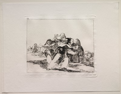 Savaşın Korkuları: Her Şey Sarsılıyor by Francisco de Goya