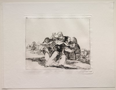 The Horrors of War: Her şey tepetaklak. by Francisco de Goya