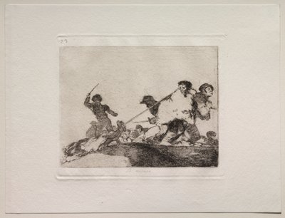 Savaşın Korkuları: O Bunu Hak Etti by Francisco de Goya