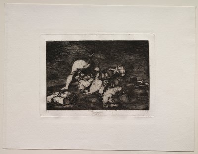 Savaşın Korkuları: Bunları da Yapmayın. by Francisco de Goya