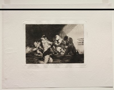 Savaşın Korkuları: Tek Cant Bak . by Francisco de Goya