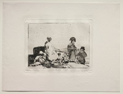 Savaşın Dehşetleri: Belki Başka Bir Irktandırlar by Francisco de Goya