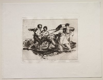 Savaşın Korkuları: Doğru mu Yanlış mı by Francisco de Goya
